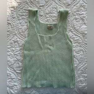 light green John Galt sweater tank